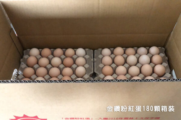 法國品種伊莎金鑽粉紅蛋(10入/180入)：圖片 3