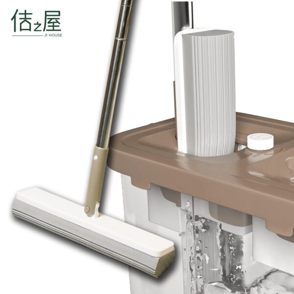 吸刮拖輕鬆吸附髒污/灰塵/毛髮：圖片 3