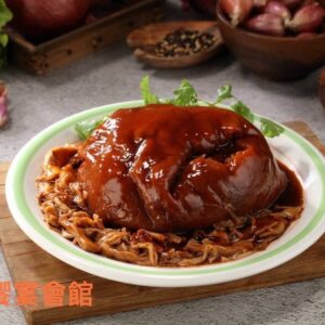 筍干滷蹄膀