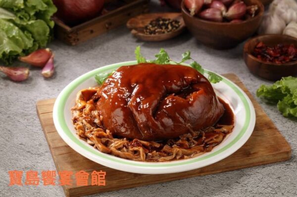 筍干滷蹄膀